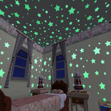 Load image into Gallery viewer, Luminous Wall Stickers Glow In The Dark Stars
