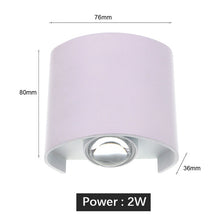 Load image into Gallery viewer, Led Wall Lamp Aluminum Outdoor Waterproof
