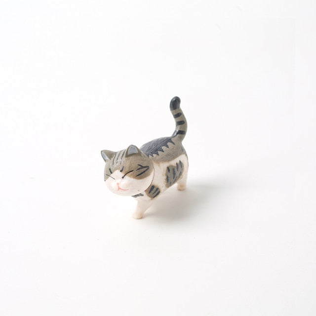 Lovely Cat Ornaments Home Accessories Desktop Model