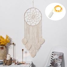 Load image into Gallery viewer, Star Moon Sun Macrame Dream Catcher Home Wall Decor
